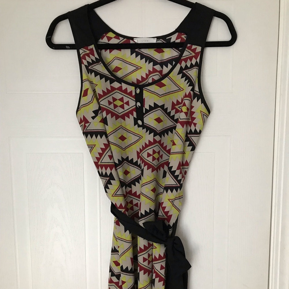 Tribal mini dress/ tunic